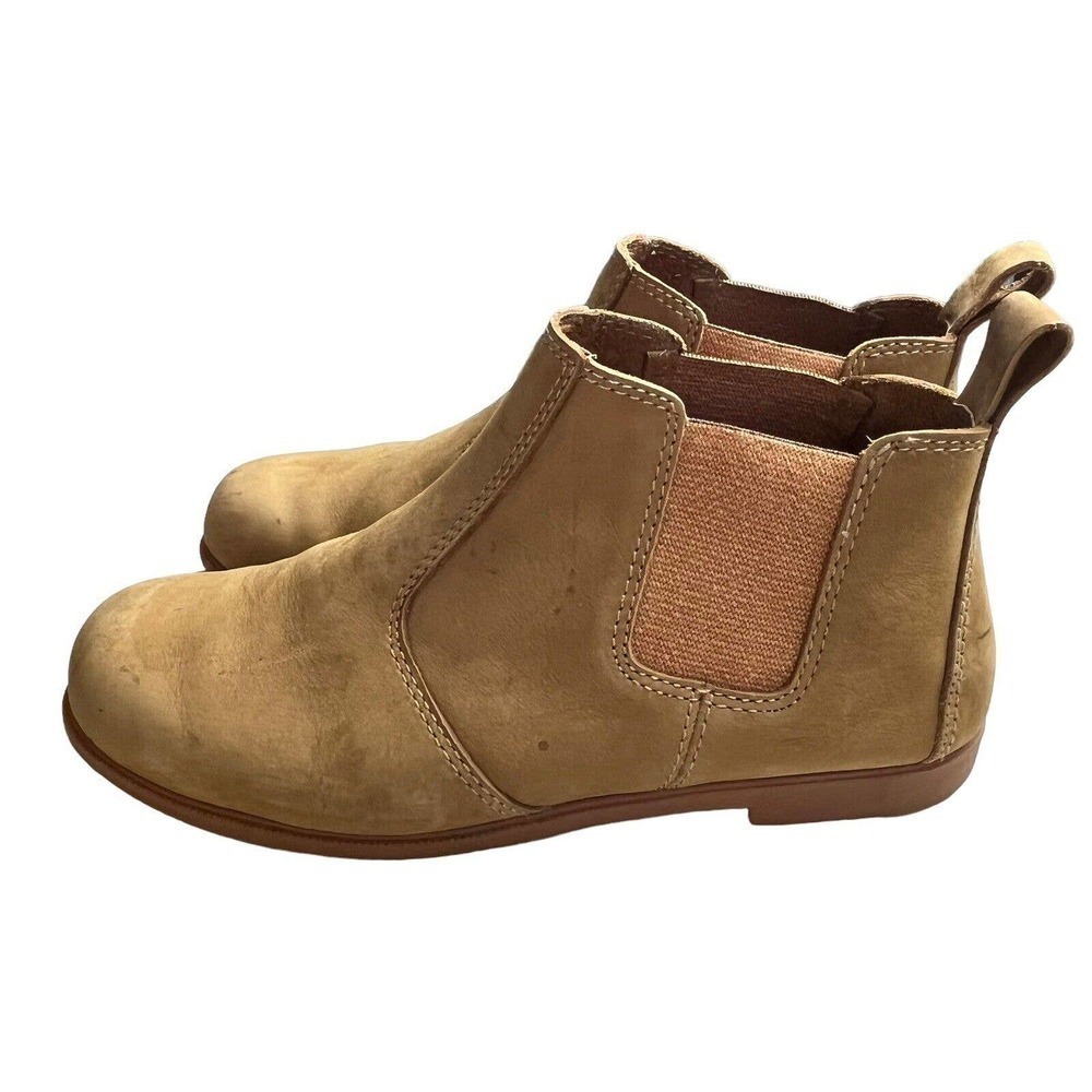 Kodiak Women's Size 9.5 Chelsea Boot Low Rider Pull On Suede Tan Bootie - Picture 3 of 13
